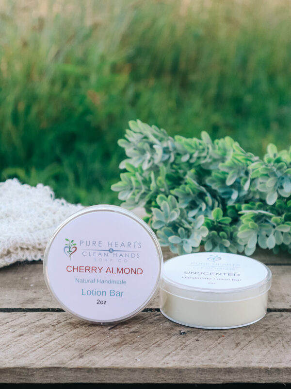 Cherry Almond lotion bar