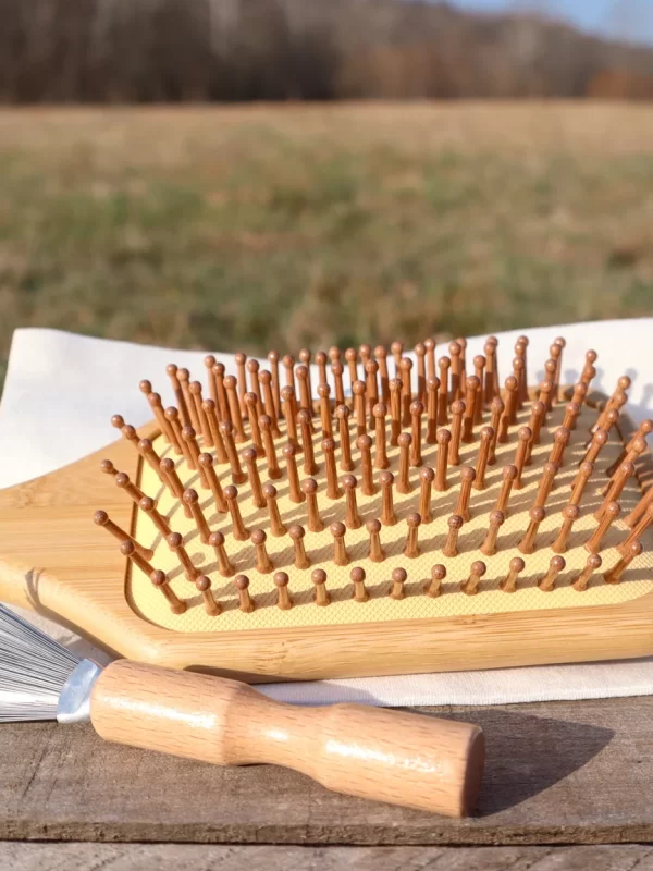 bamboo hairbrush set