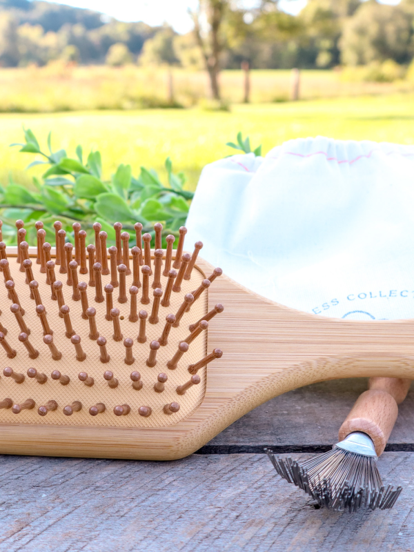 Bamboo Hairbrush Set