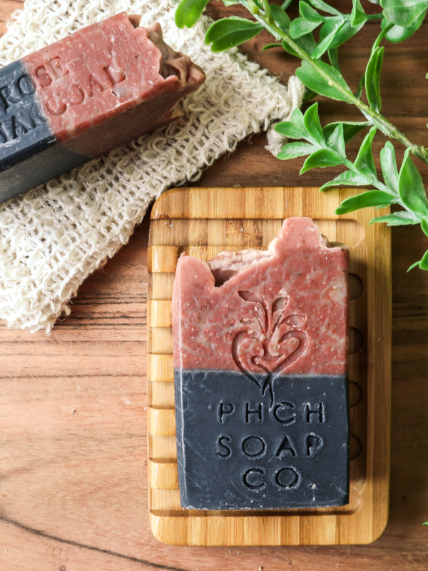 Rose Charcoal Soap
